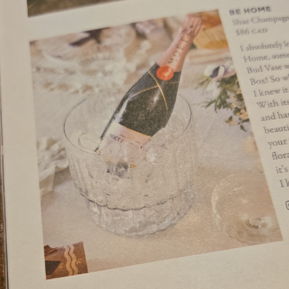 BE HOME Shae Champagne Bucket